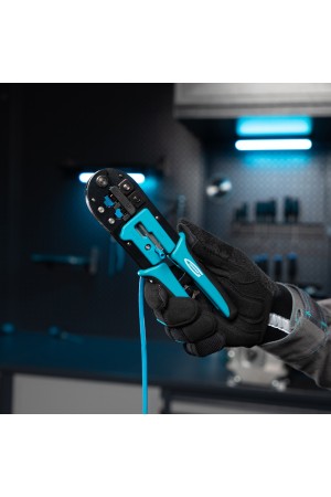 Клещи для обжима телефонных и компьютерных клемм RJ-45, 6P, 8P и RJ-11/12, 6P, 8P Gross