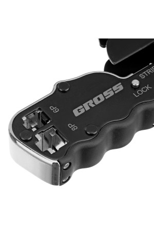 Клещи для обжима телефонных и компьютерных клемм RJ45, 8P и RJ11/12, 6P, компактный размер, CAT5 Gross