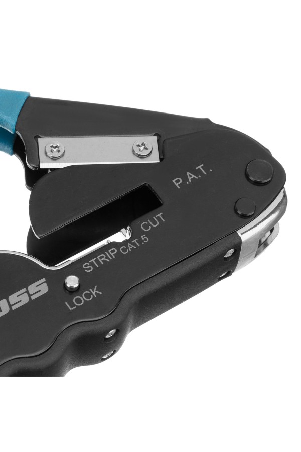 Клещи для обжима телефонных и компьютерных клемм RJ45, 8P и RJ11/12, 6P, компактный размер, CAT5 Gross