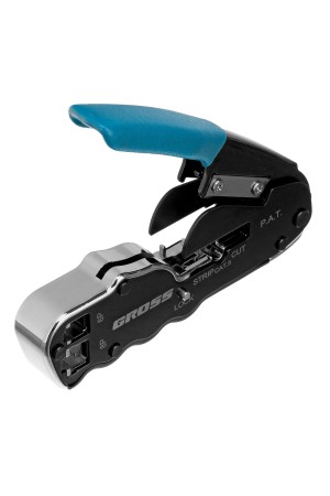 Клещи для обжима телефонных и компьютерных клемм RJ45, 8P и RJ11/12, 6P, компактный размер, CAT5 Gross