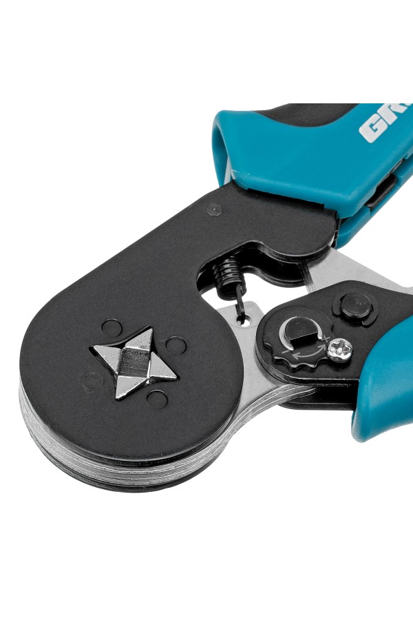 Клещи (пресс-клещи) для обжима наконечников электропроводов с сечением 0.25-8 мм2 Gross