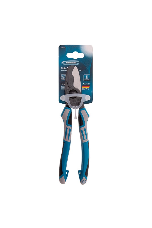 Кабелерез, трехкомпонентные рукоятки, 210 мм Gross