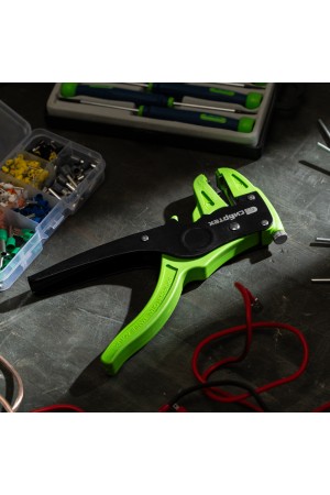 Щипцы для зачистки электропроводов, сечением: 0.2-3.5 мм2, функция обрезания проводов Сибртех