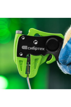 Щипцы для зачистки электропроводов, сечением: 0.2-3.5 мм2, функция обрезания проводов Сибртех