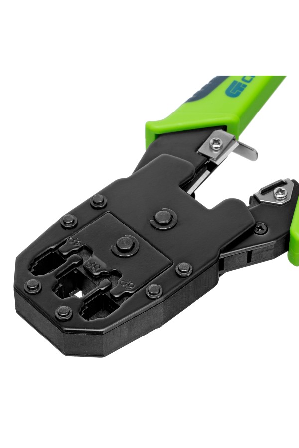 Клещи для обжима телефонных и компьютерных клемм 4P, 6P, 8P, функция обрезания проводов Сибртех