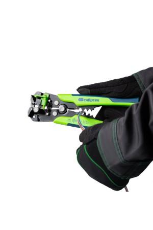 Щипцы для зачистки электропроводов, функция обрезания проводов Сибртех