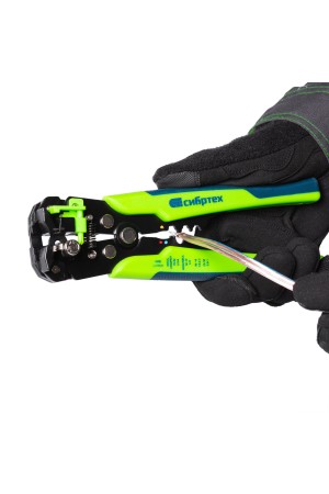 Щипцы для зачистки электропроводов, функция обрезания проводов Сибртех