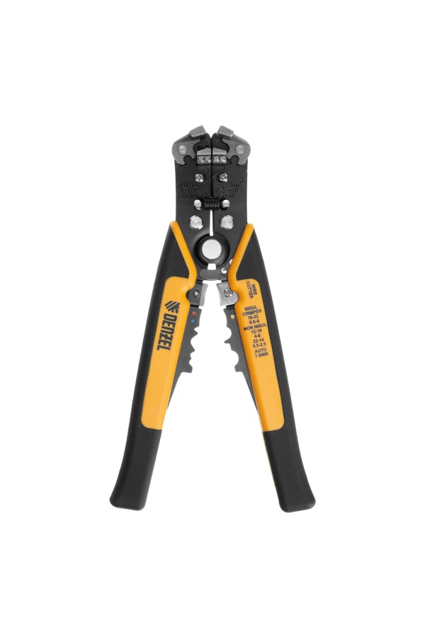 Щипцы для зачистки электропроводов 0,2-6 мм², функция обрезания проводов Denzel