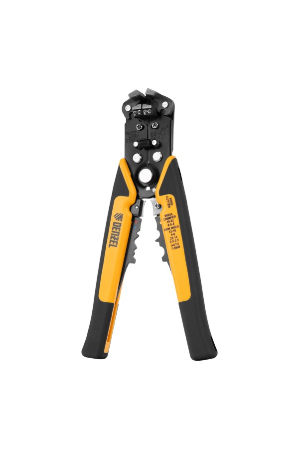 Щипцы для зачистки электропроводов 0,2-6 мм², функция обрезания проводов Denzel