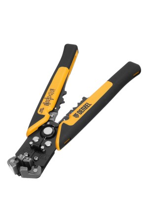 Щипцы для зачистки электропроводов 0,2-6 мм2, функция обрезания проводов// Denzel