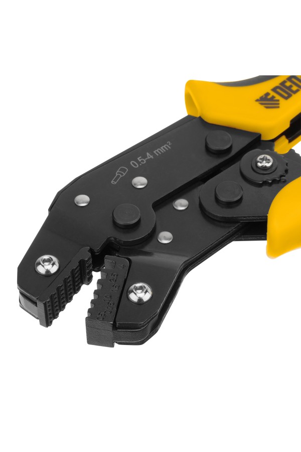 Клещи для обжима наконечников штыревых НШВ, НШВИ, НШВИ-2, 0,5-4 мм2 Denzel