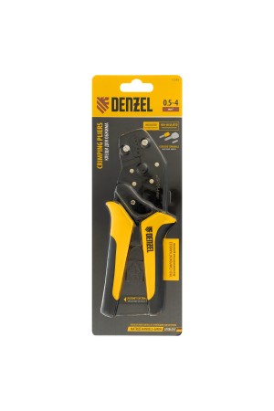Клещи для обжима наконечников штыревых НШВ, НШВИ, НШВИ-2, 0,5-4 мм2 Denzel