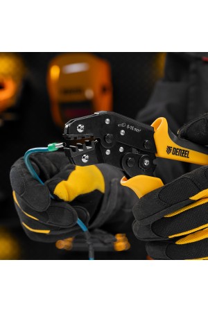 Клещи для обжима наконечников штыревых НШВ, НШВИ, НШВИ-2, 6-16 мм2 Denzel