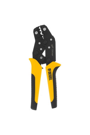 Клещи для обжима неизолированных наконечников НК и НВ, разъемов РП, 1,5 - 6 мм2 Denzel