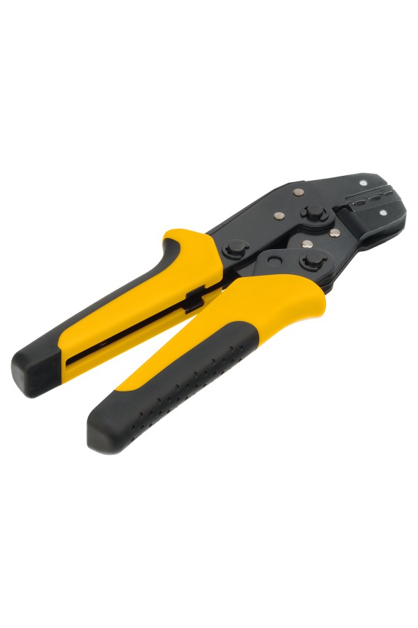 Клещи для обжима изолир. наконечников НКИ и НВИ, разъемов РПИ, гильз ГСИ, 0,5 - 2,5 мм2 Denzel