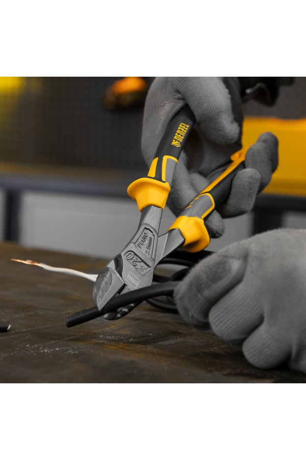 Бокорезы 200 мм, усиленные, трехкомпонентные рукоятки Denzel