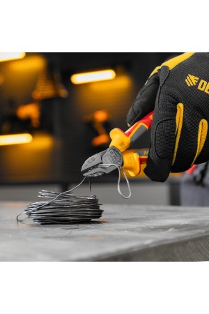 Бокорезы, диэлектрические рукоятки, до 1000 В, трехкомпонентные рукоятки, 160 мм Denzel