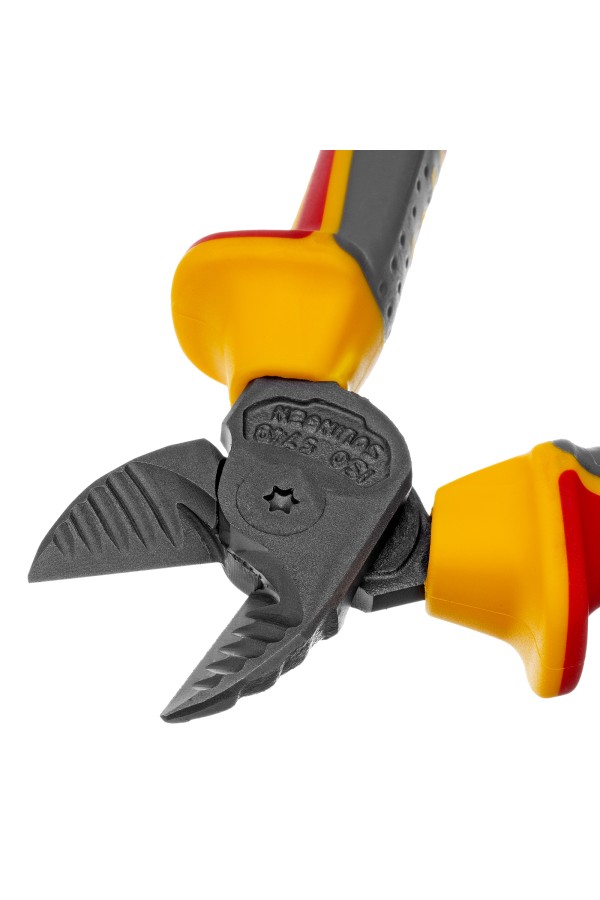 Бокорезы, диэлектрические рукоятки, до 1000 В, трехкомпонентные рукоятки, 160 мм Denzel