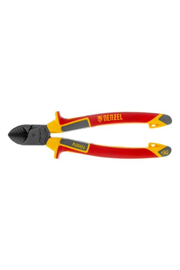 Бокорезы, диэлектрические рукоятки, до 1000 В, трехкомпонентные рукоятки, 180 мм Denzel