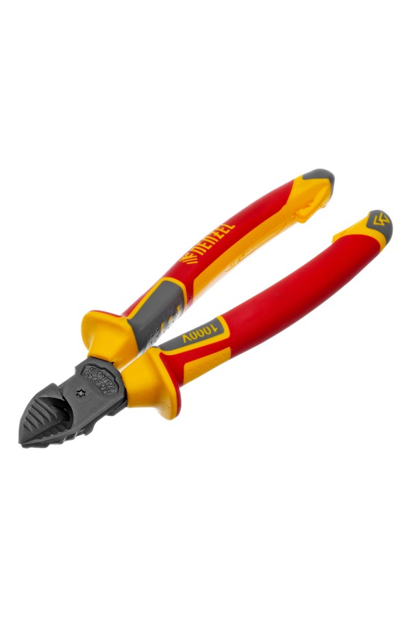 Бокорезы, диэлектрические рукоятки, до 1000 В, трехкомпонентные рукоятки, 180 мм Denzel