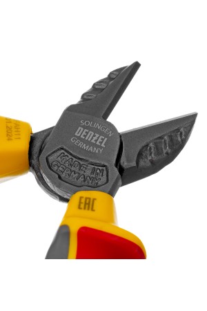 Бокорезы, диэлектрические рукоятки, до 1000 В, трехкомпонентные рукоятки, 180 мм Denzel