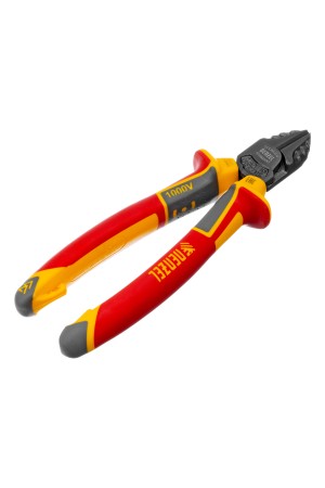 Бокорезы, диэлектрические рукоятки, до 1000 В, трехкомпонентные рукоятки, 180 мм Denzel