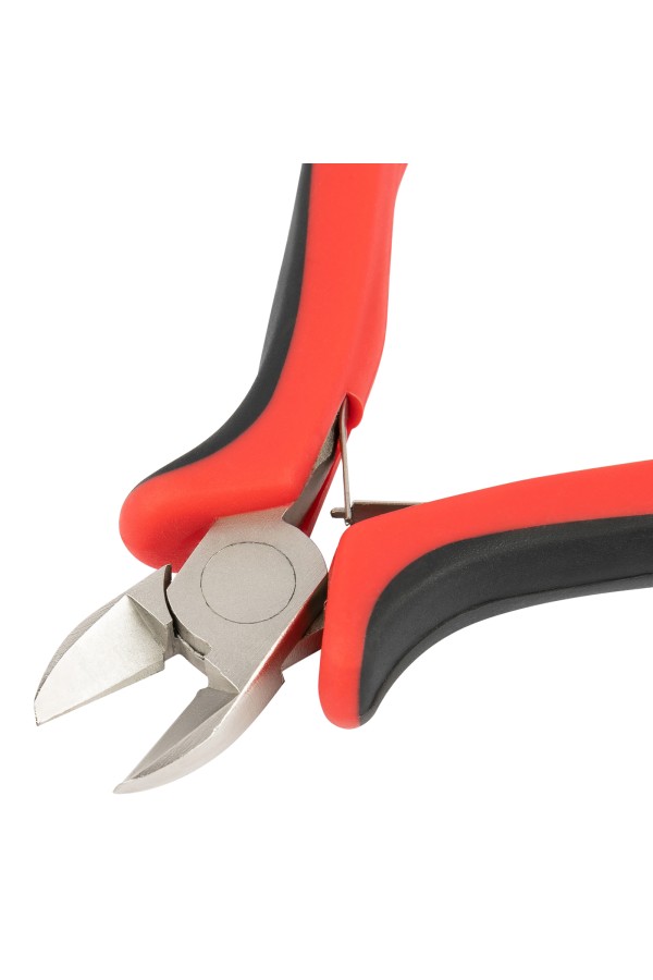 Бокорезы Mini, 130 мм, никелированные, авторазжим, двухкомпонентные рукоятки Matrix