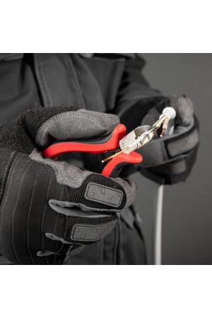 Бокорезы Mini, 130 мм, никелированные, авторазжим, двухкомпонентные рукоятки Matrix