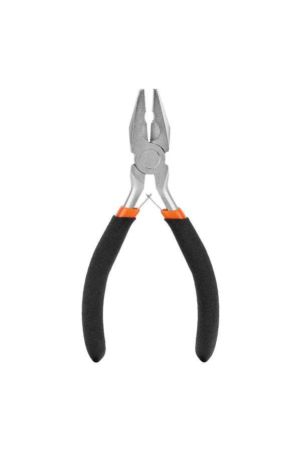 Плоскогубцы Mini, 130 мм, никелированные, авторазжим Sparta