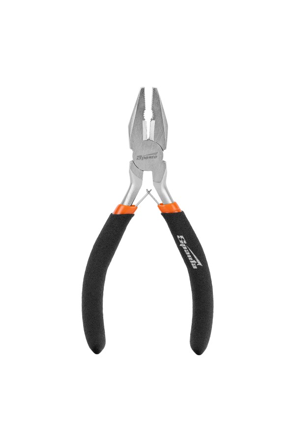 Плоскогубцы Mini, 130 мм, никелированные, авторазжим Sparta