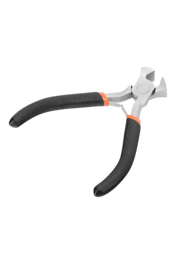 Кусачки торцевые Mini, 105 мм, никелированные, авторазжим Sparta