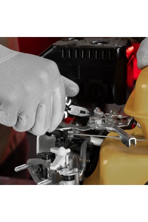 Длинногубцы Mini, 125 мм, изогнутые, авторазжим, Pro Matrix