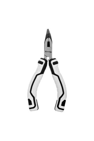 Длинногубцы Mini, 125 мм, изогнутые, авторазжим, Pro Matrix