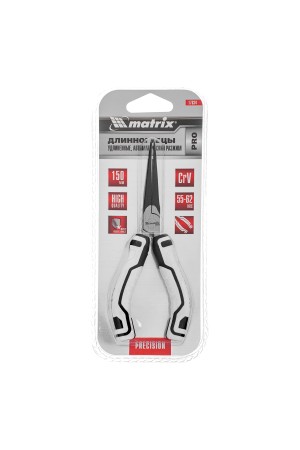 Длинногубцы Mini удлиненные, 150 мм, авторазжим, Pro Matrix