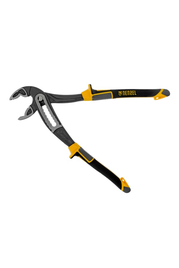 Клещи переставные, трехкомпонентные рукоятки 240 мм Denzel