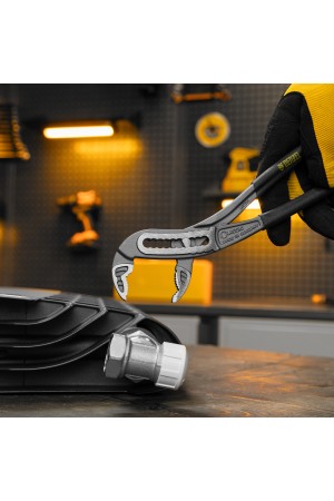 Клещи переставные, обливные рукоятки, 240 мм Denzel