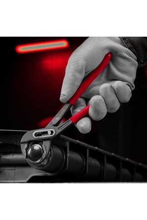 Клещи переставные 180 мм, хром-ванадий, обливные рукоятки Matrix