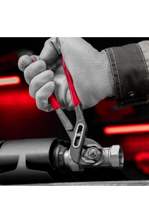 Клещи переставные 180 мм, хром-ванадий, обливные рукоятки Matrix