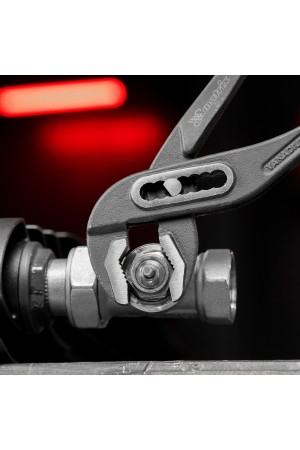 Клещи переставные 300 мм, хром-ванадий, обливные рукоятки Matrix