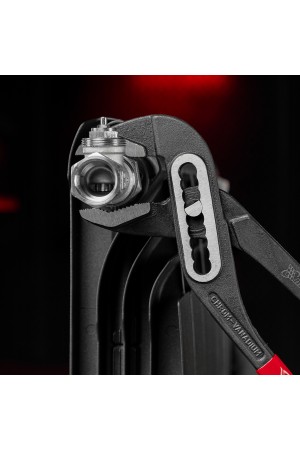 Клещи переставные 400 мм, хром-ванадий, обливные рукоятки Matrix