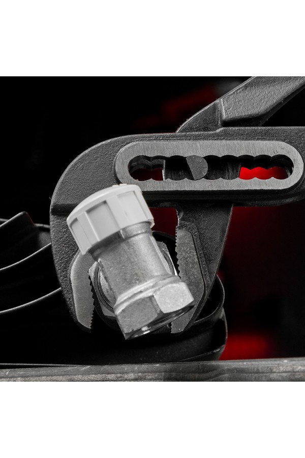 Клещи переставные 400 мм, хром-ванадий, обливные рукоятки Matrix