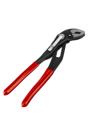 Клещи переставные 180 мм, кнопочный механизм, хром-ванадий, обливные рукоятки Matrix