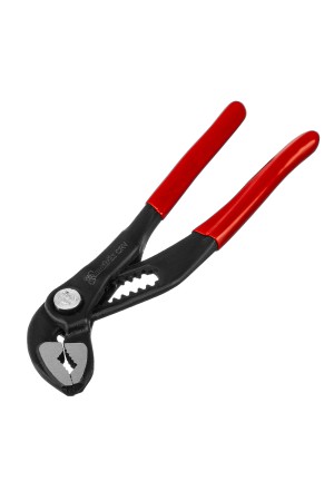 Клещи переставные 180 мм, кнопочный механизм, хром-ванадий, обливные рукоятки Matrix