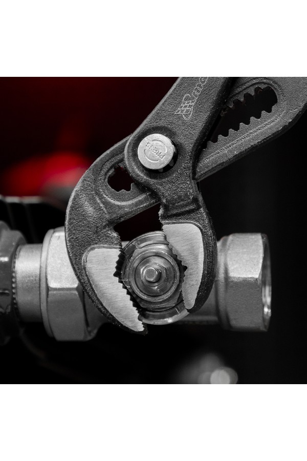 Клещи переставные 300 мм, кнопочный механизм, хром-ванадий, обливные рукоятки Matrix