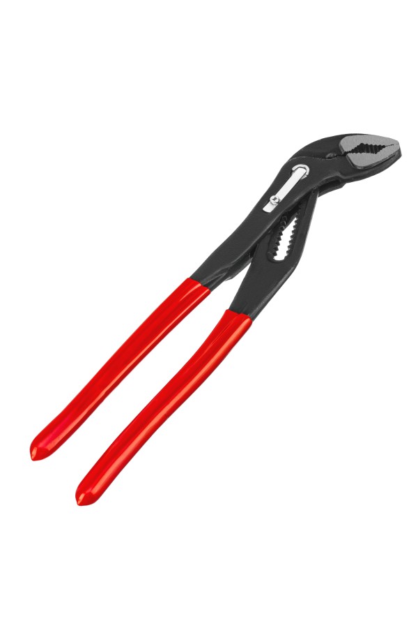 Клещи переставные 300 мм, кнопочный механизм, хром-ванадий, обливные рукоятки Matrix