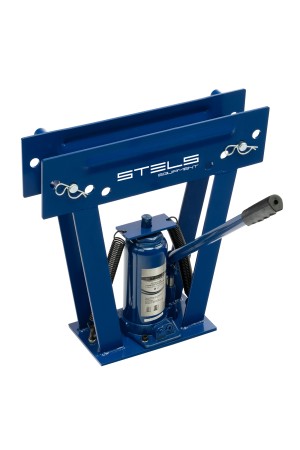 Трубогиб гидравлический, 8 т, в комплекте с башмаками 1/2-1, пластиковый кейс, Stels
