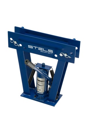 Трубогиб гидравлический, 8 т, в комплекте с башмаками 1/2-1, пластиковый кейс, Stels