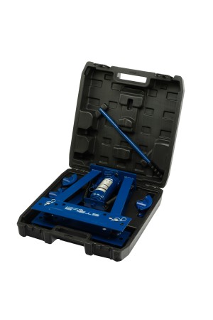 Трубогиб гидравлический, 8 т, в комплекте с башмаками 1/2-1, пластиковый кейс, Stels