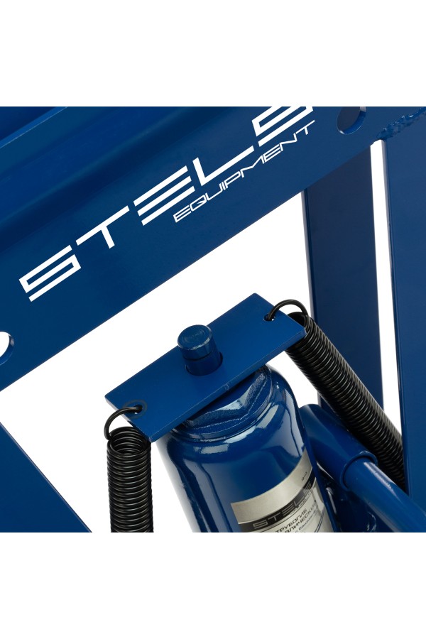 Трубогиб гидравлический, 8 т, в комплекте с башмаками 1/2-1, пластиковый кейс, Stels