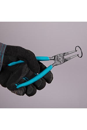 Съемник, 175 мм, для внутренних стопорных колец (19-60 мм), прямые губки (сжим) Gross